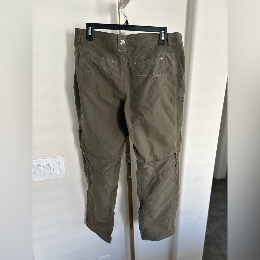 Kuhl Convertible Women’s Hiking Zip Off Pants size 14 - Picture 5 of 9